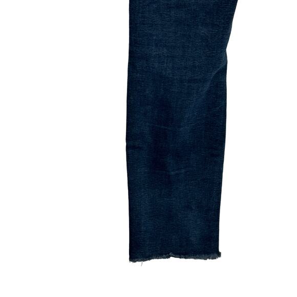 Mavi Alexa Women's‎ Jeans Stretch Mid-Rise Skinny Raw Hem Denim Black Sz. 29/30 - Picture 7 of 11